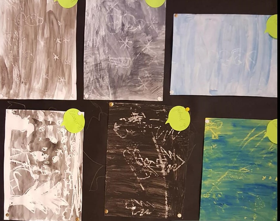 ZIMA…❄️- prace uczniów