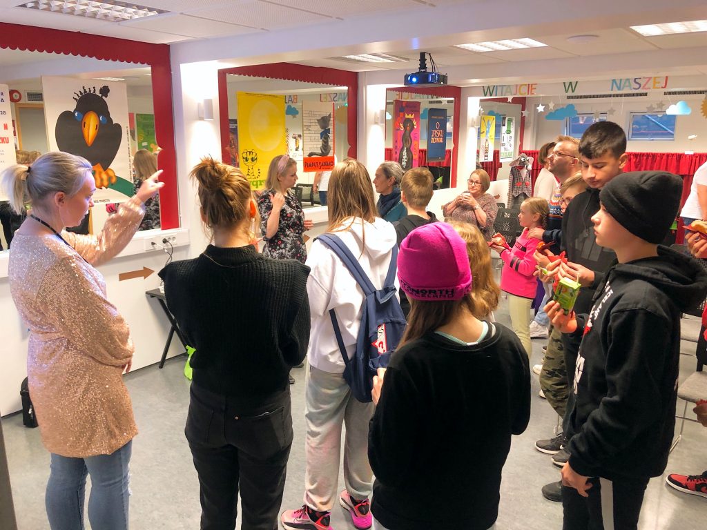 SPOTKANIE W BIBLIOTECE MIEJSKIEJ