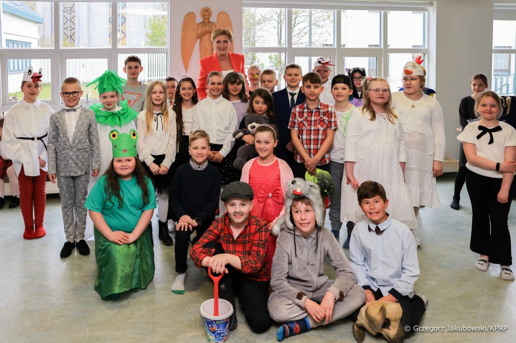 PIERWSZA DAMA RP W NASZEJ SZKOLE