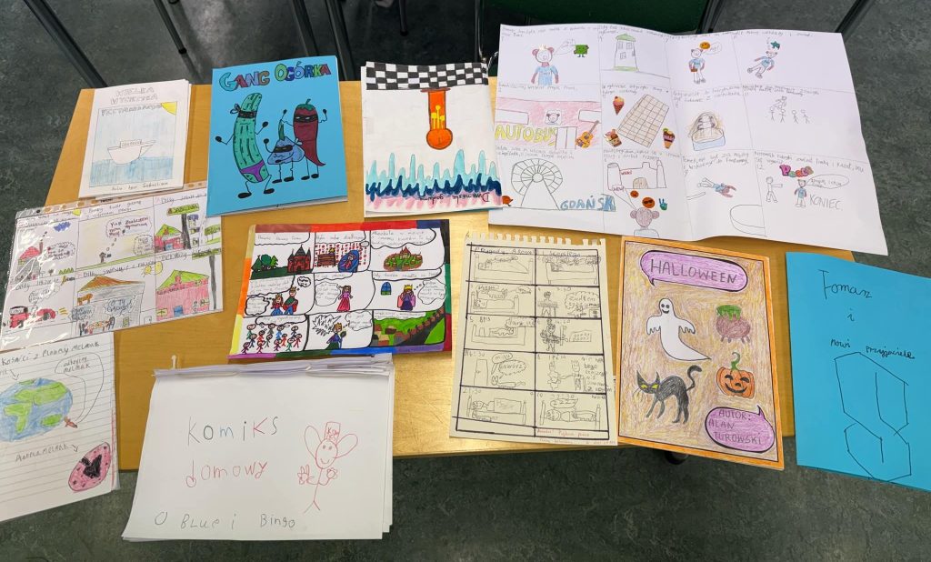 „MŁODZI TWÓRCY KOMIKSÓW”